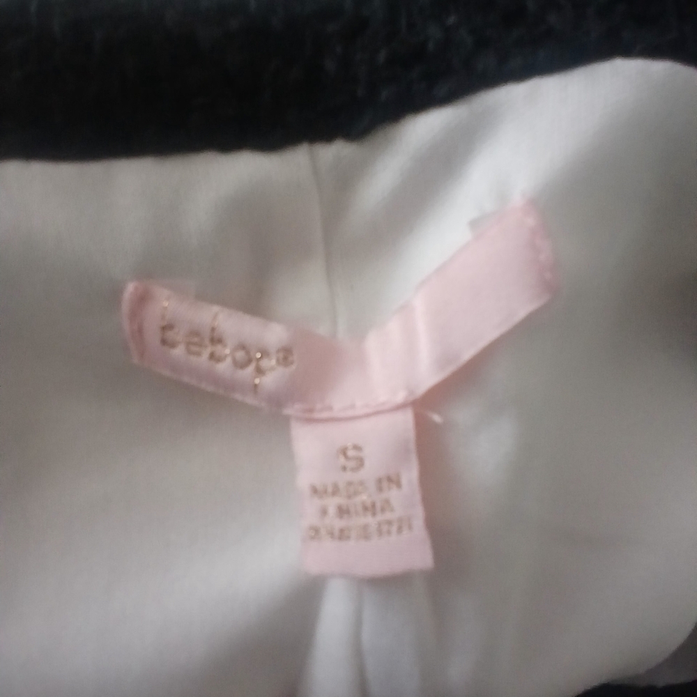 bebop Dress White Gold Buttons Sleeveless Elegant Sz S - Picture 7 of 9